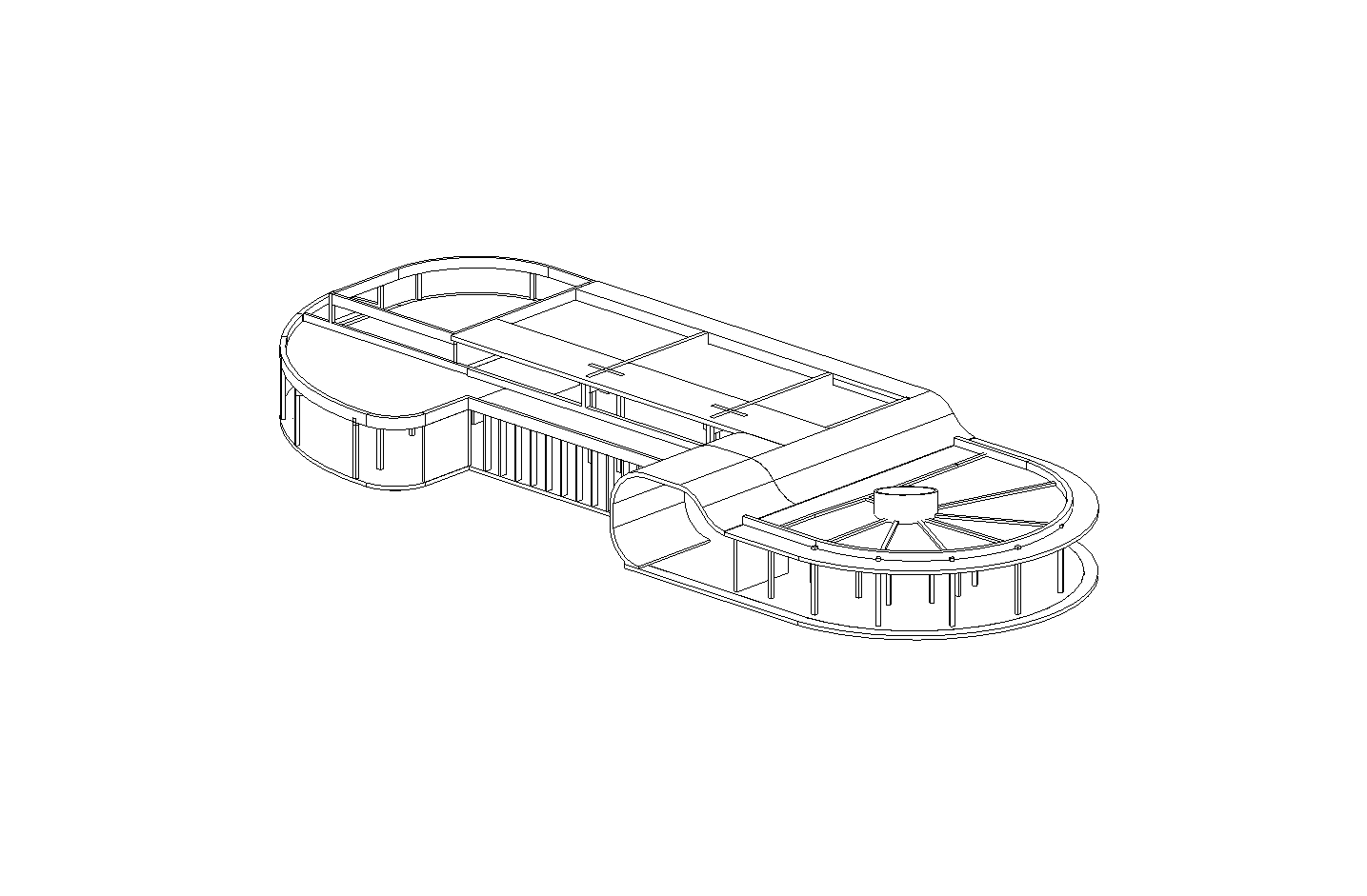 BIM Model for a Conference Hall