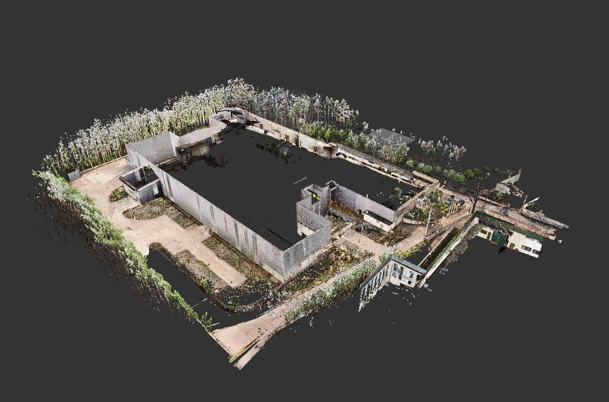 BIM Model for an Industrial Hall